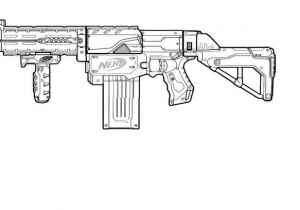 Coloriage De Pistolet Nerf Nerf Blaster Outline Templates Google Search Nerf