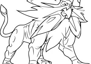 Coloriage De Pokemon A Imprimer Coloriage solgaleo Pokemon Imprimer Avec Coloriage Pokemon