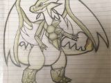 Coloriage De Pokémon Ex I Drew A Fusion Of Ultra Necrozma and Mega Charizard Y In School