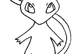 Coloriage De Pokemon Mew à Colorier De Pokemon
