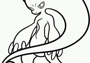 Coloriage De Pokemon Mew Coloriage Pokemon Mega Mewtwo Dessin