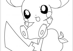 Coloriage De Pokemon Mignon Baby Pikachu Coloring Page Free Coloring Pages Line