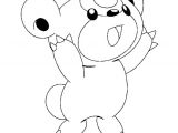 Coloriage De Pokemon Mignon Teddiursa Le Petit Pokémon Qui Aime Les Câlins à