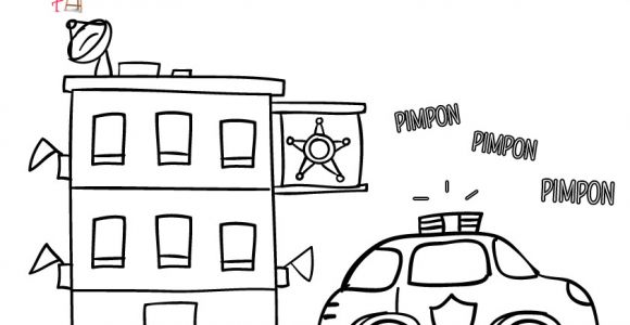 Coloriage De Police à Imprimer Coloriage La Police Momes