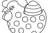Coloriage De Poule De Paques A Imprimer Coloriage P¢ques Maternelle   Colorier Dessin   Imprimer