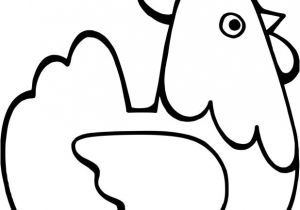 Coloriage De Poule De Paques A Imprimer Poule Facile Coloriage De Poule De Paques A Imprimer Poule Facile