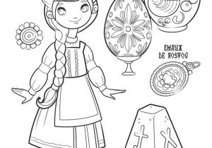 Coloriage De Poupé Russe Coloriage Découverte Du Monde La Russie Page 12 Sur 43 Sur