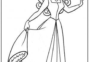 Coloriage De Princesse En Ligne Gratuit Dessin à Colorier Princesse Aurore En Ligne Gratuit