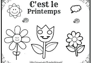 Coloriage De Printemps A Imprimer Gratuit Coloriage Printemps Imprimer Gratuitement Pour Imprimer Les