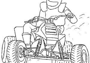 Coloriage De Quad A Imprimer Gratuit Coloriage De Quad Et Moto Cross