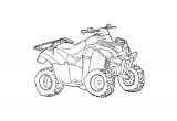 Coloriage De Quad A Imprimer Gratuit Coloriage De Quad Et Moto