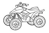 Coloriage De Quad A Imprimer Gratuit Coloriage Quad