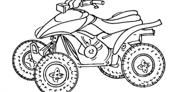 Coloriage De Quad A Imprimer Gratuit Coloriage Quad