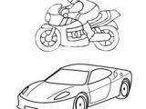 Coloriage De Quad Et Moto Les 13 Meilleures Images De Coloriage Moto
