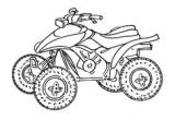 Coloriage De Quad Et Moto Les 30 Meilleures Images De Moto Quad