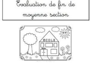 Coloriage De Rentrée Ms Gs Evaluation Diagnostique Gs