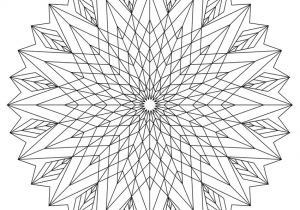 Coloriage De Rosaces Gratuit Coloriage Adulte Rosace