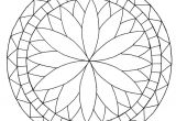 Coloriage De Rosaces Gratuit Dessin Rosace A Imprimer Az Coloriage