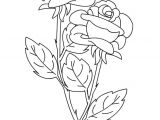 Coloriage De Roses A Imprimer Coloriage Roses Les Beaux Dessins De Nature à Imprimer