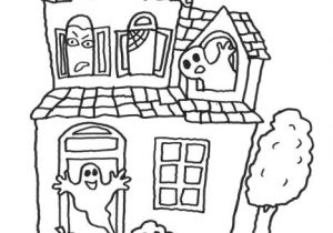 Coloriage De Samsam A Imprimer Coloriage   Imprimer Maison Hantée D Halloween