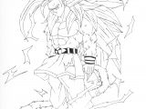Coloriage De Sangoku Super Sayen Super Saiyan Dessin Facile Dragon Ball