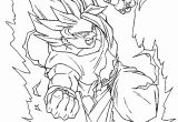 Coloriage De Sangoku Super Sayen Super Saiyan Dessin Facile Dragon Ball