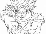 Coloriage De Sangoku Super Sayen Super Saiyan Dessin Facile Dragon Ball