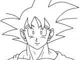 Coloriage De Sangoku Super Sayen Super Saiyan Dessin Facile Dragon Ball