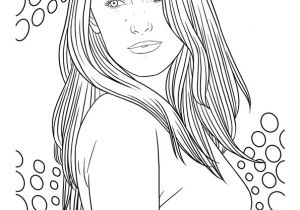 Coloriage De Selena Gomez Coloriage De La Charmante Blake Lively Dessins De Stars