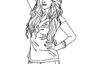 Coloriage De Shakira Coloriage Hannah Montana   Imprimer Gratuitement