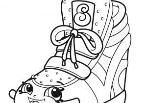 Coloriage De Shopkins A Imprimer Coloriage Shopkins   Imprimer Coloriez La Jolie Botte Fashion Rose