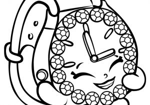 Coloriage De Shopkins A Imprimer Print Ticky tock Watch Shopkins Season 3 Coloring Pages