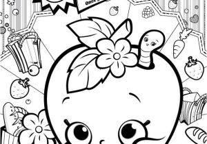 Coloriage De Shopkins En Ligne Coloriage Shopkins Apple Blossom Dessin