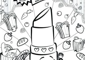 Coloriage De Shopkins Saison 5 Strawberry Kiss Shopkins Coloring Page Beautiful Idea Pertaining to