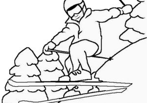Coloriage De Skieur 13 Best Skiing Images On Pinterest