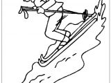 Coloriage De Skieur 16 Best Coloriage Hiver Images On Pinterest