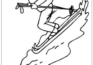Coloriage De Skieur 16 Best Coloriage Hiver Images On Pinterest