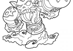 Coloriage De Skylanders Giants Skylanders Knight Mare