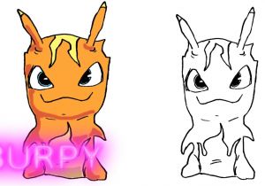 Coloriage De Slugterra Burpy Slugterra Burpy Drawing at Getdrawings