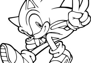 Coloriage De sonic Gratuit Coloriage De sonic à Imprimer