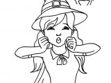 Coloriage De sorcière D Halloween Coloriage Halloween A Imprimer Qui Fait Peur Squelette