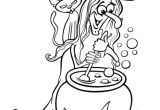 Coloriage De sorcière D Halloween Monstres D Halloween Les Coloriages