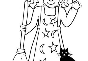 Coloriage De sorcieres A Imprimer 595×842 Icolor "little Kids Halloween" Pinterest