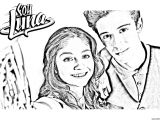 Coloriage De soy Luna Ambre Coloriage soy Luna Photo A Colorier Ambre Jecolorie