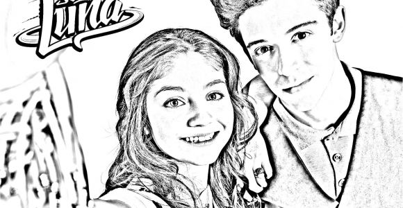 Coloriage De soy Luna Ambre Coloriage soy Luna Photo A Colorier Ambre Jecolorie