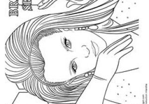 Coloriage De Tal A Colorier La Chanteuse Tal Qui Passe Sa Main Dans Les Cheveux