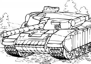Coloriage De Tank Militaire Coloriage Tank Militaire Dessin  Imprimer Sur Coloriages  L Pour