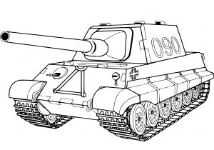 Coloriage De Tank Militaire Coloriage Tank Militaire   Imprimer Sur Coloriages Fo
