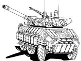 Coloriage De Tank Militaire Tank 50 Transport – Coloriages   Imprimer