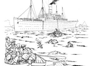 Coloriage De Titanic Coloriage Navires De Legende Le Titanic 22 Sur Hugolescargot